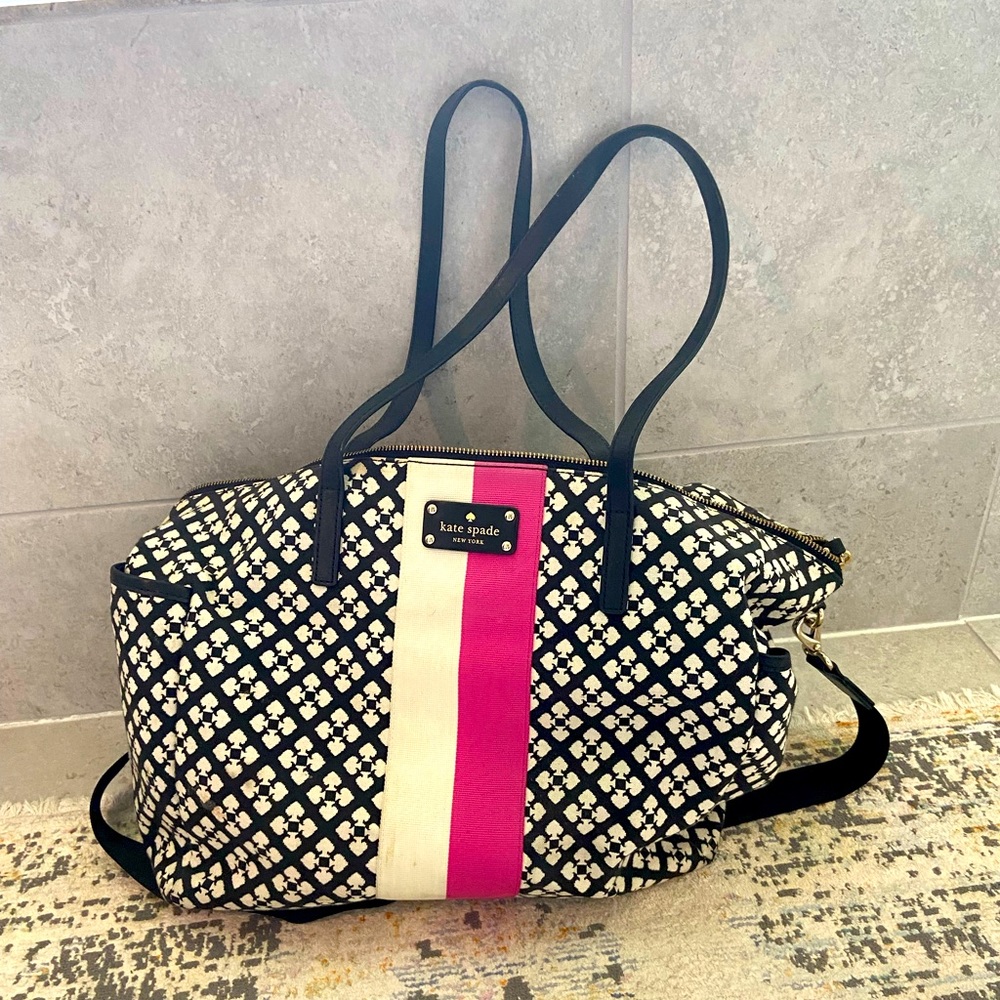 Kate Spade Large Diaper bag/ baby bag